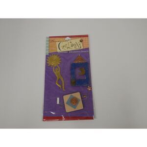 Handmade Creations Sun Moon Craft Embellishment Scrapbook Card Making NOS